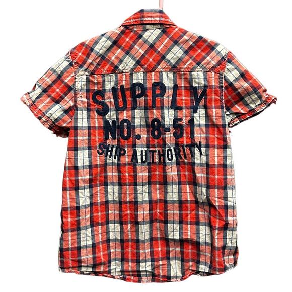 Bundle of 5 Plaid Shirts for Kids Sz 6 to 9 years old Brand varies - Picture 2 of 16